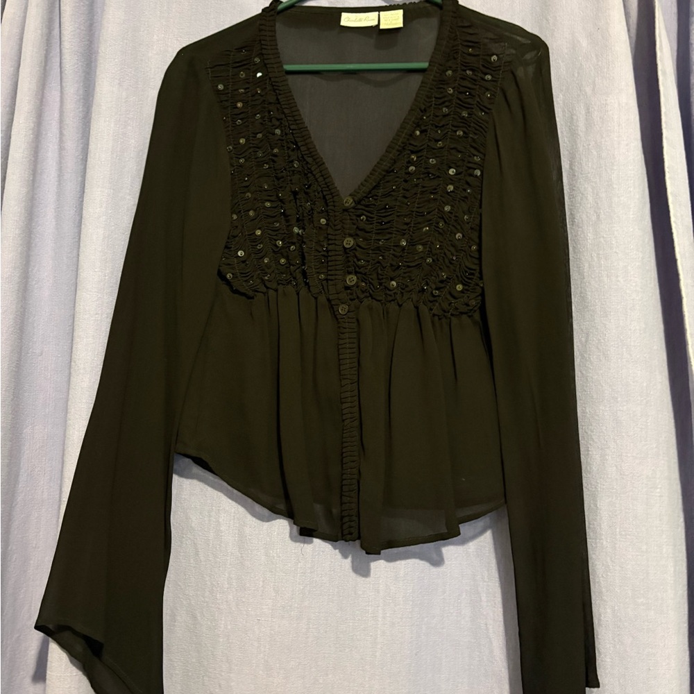Charlotte Russe Black Blouse